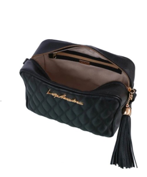 Bolsa Clássica Média em Couro Preto
