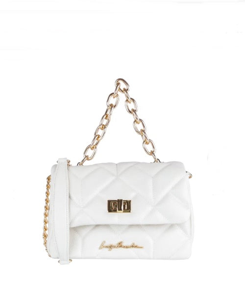 Bolsa Média Alça Corrente Off White