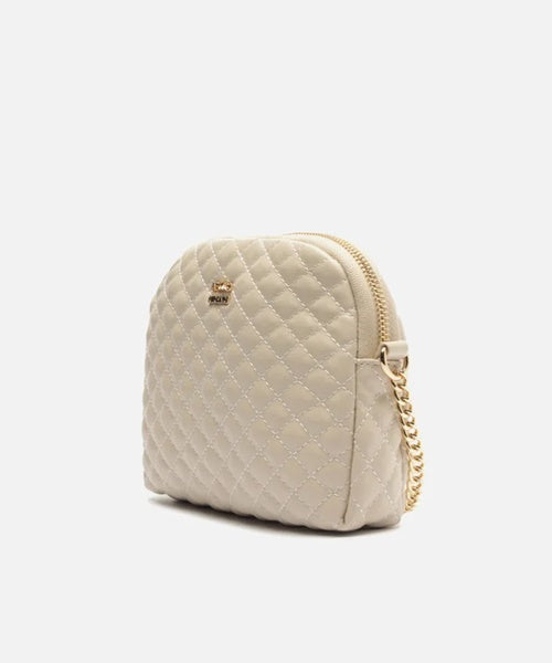 Bolsa Tiracolo Off-White Pequena Matelassê