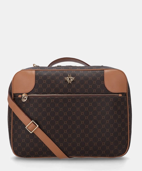 Bolsa Executiva Grande Monograma Ll Mocca