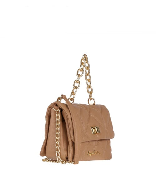 Bolsa Média Alça Corrente Nude