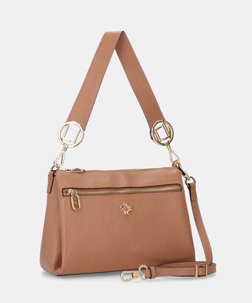 Bolsa Tiracolo Média New Ridge Argila
