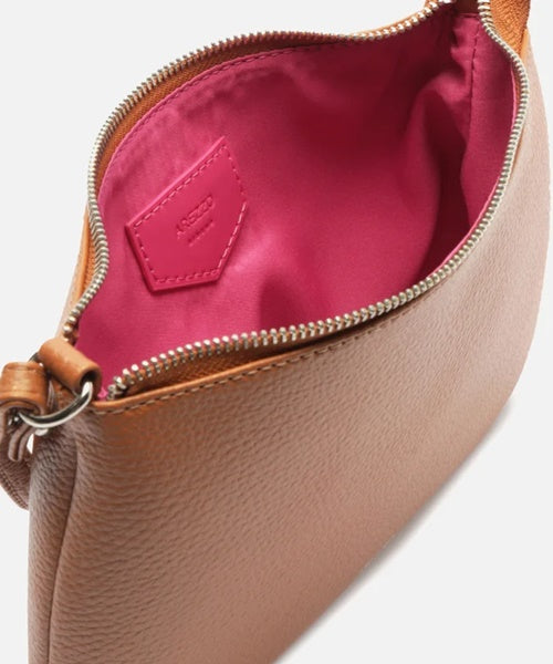 Bolsa Tiracolo Marrom Luisa Pequena