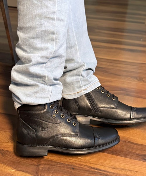 Coturno Masculino Casual Preto