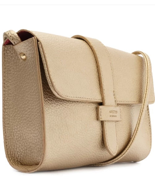 Bolsa Tiracolo Dourada Betina Pequena