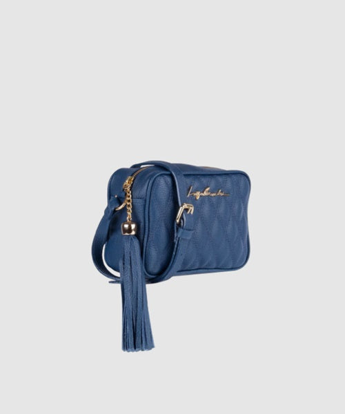 Bolsa Pequena Clássica Azul