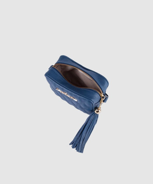 Bolsa Pequena Clássica Azul