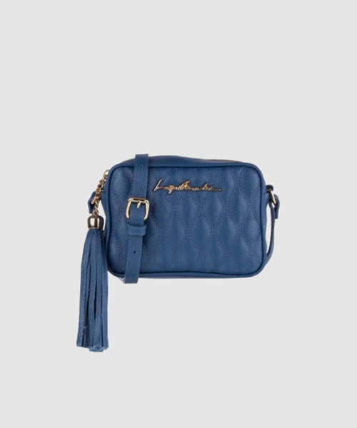 Bolsa Pequena Clássica Azul