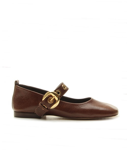 Sapatilha Couro Toffee